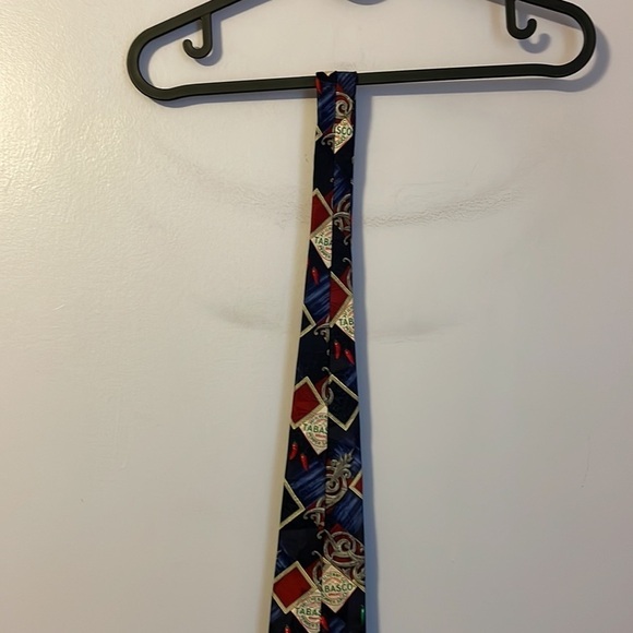 Tabasco Silk Tie Made in USA New With Tags - Picture 14 of 16